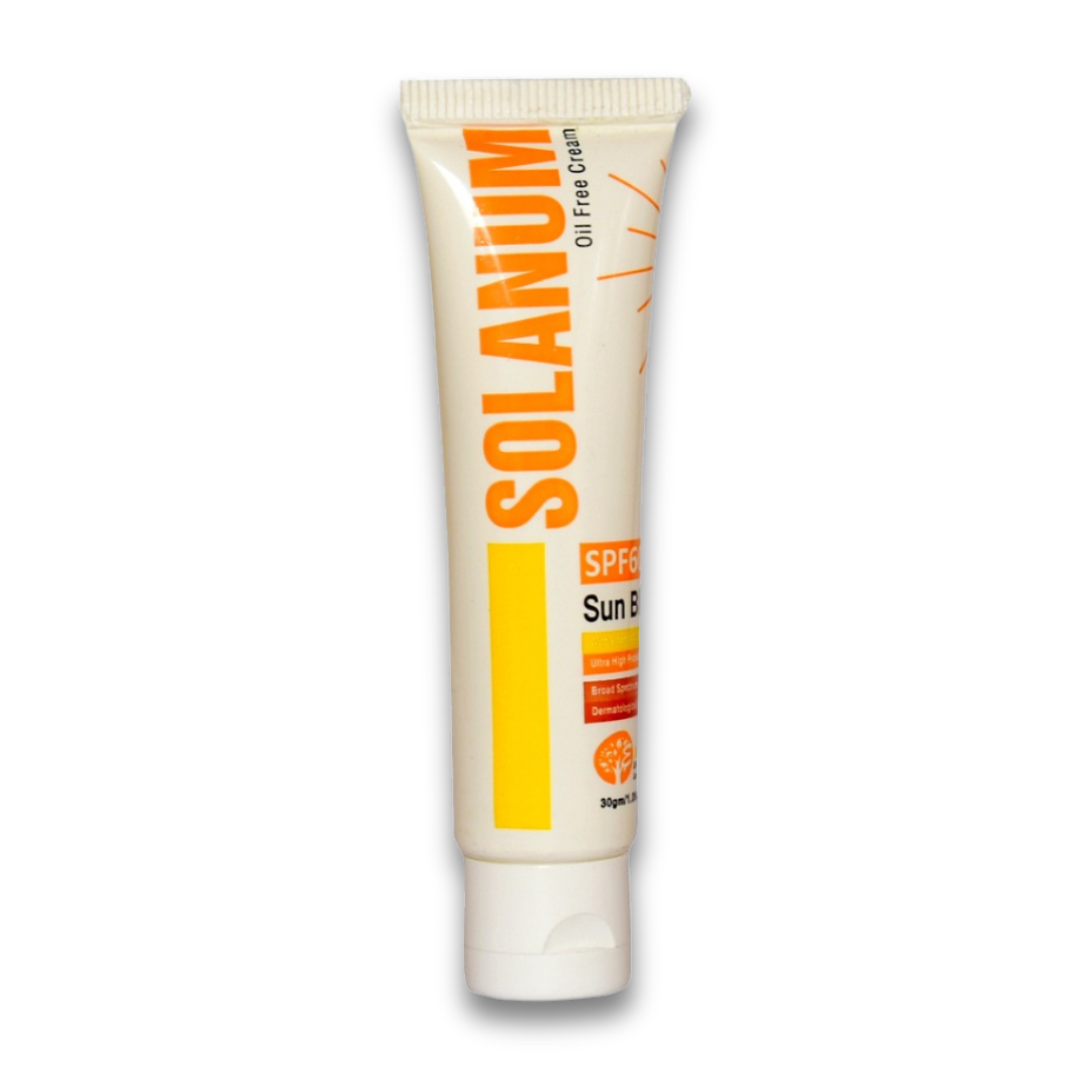 Solanum Sunblock SPF 60 – Best Sunblock for All type of Skin, UVA/UVB Protection & Hyperpigmentation Control