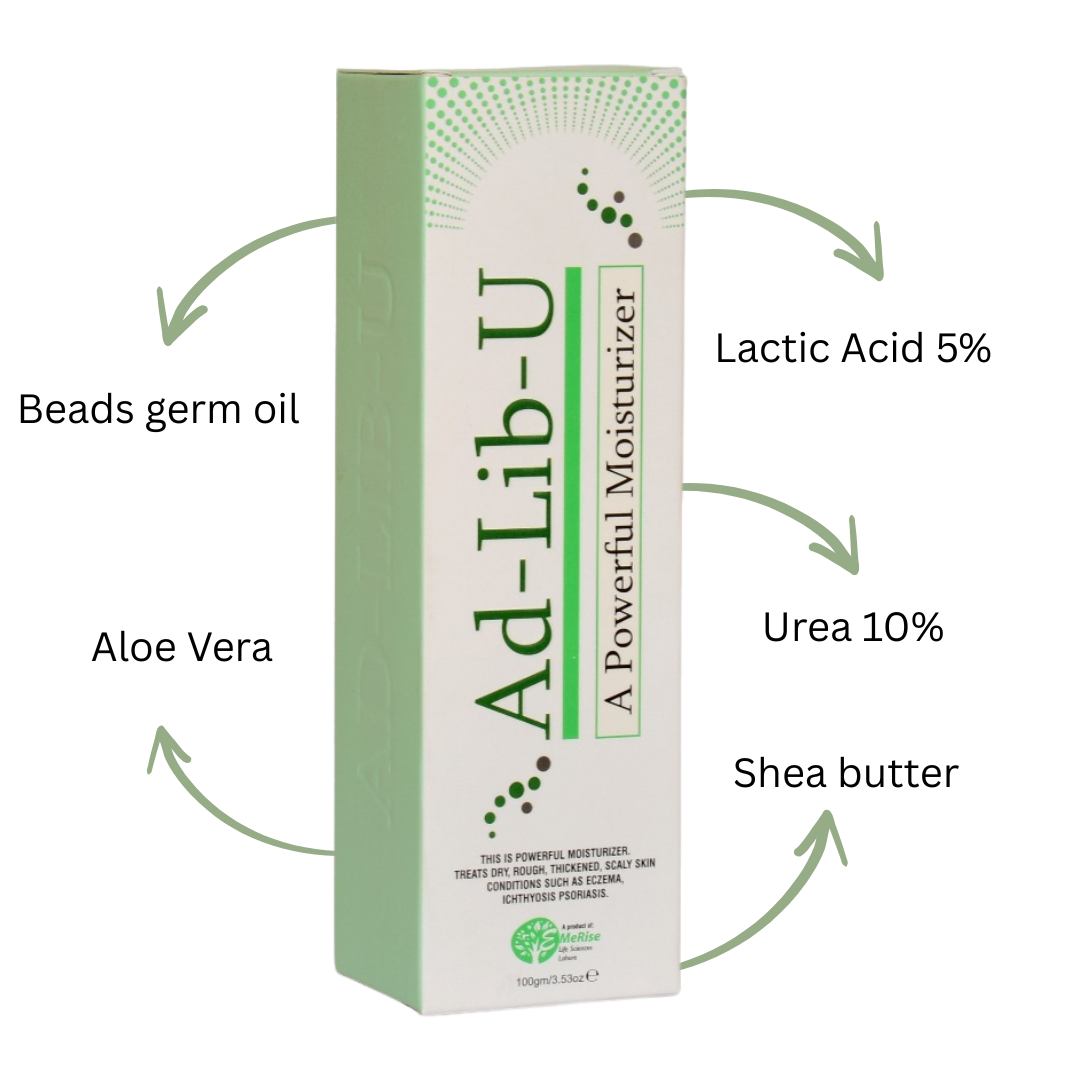 Buy Ad-Lib U Cream – Best Moisturizing Cream for Eczema, Dry Skin & Psoriasis Relief