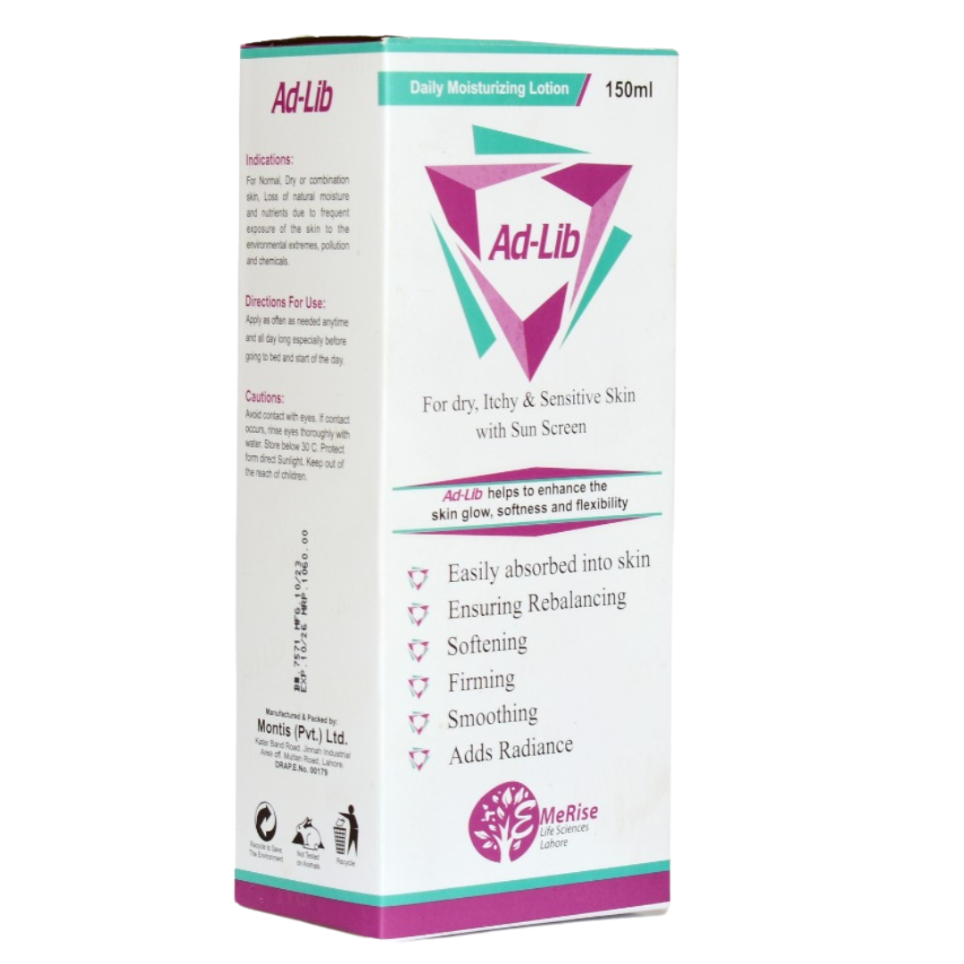 Ad-Lib Advance Lotion – Best Moisturizer for Dry, Sensitive, and Irritated Skin