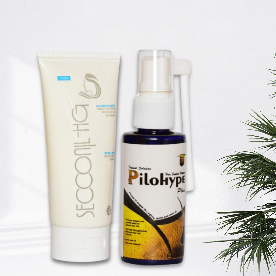 Thick & Strong: Hair Regrowth + Volume Treatment Kit