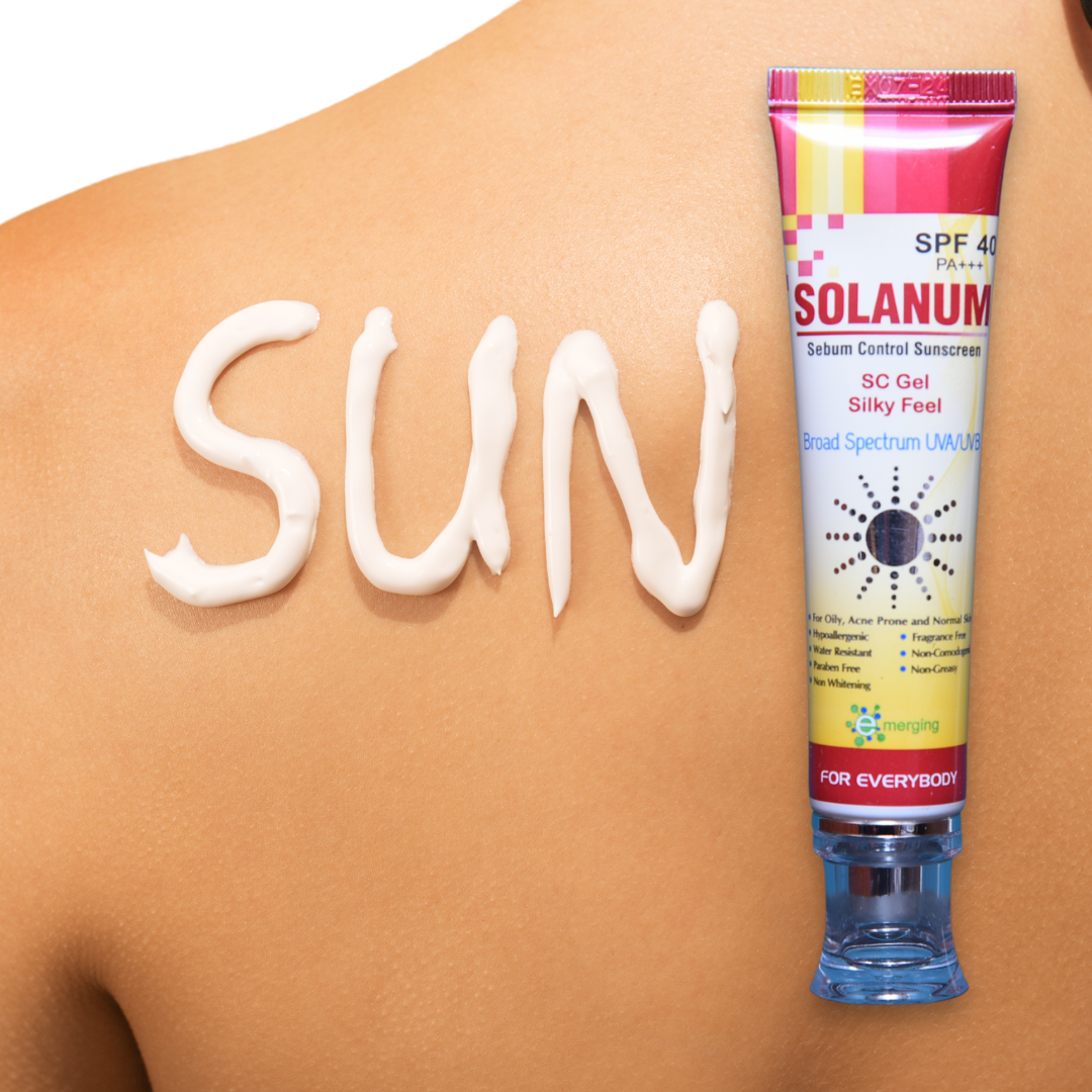 Solanum SC Gel SPF 40 is the best sunblock in Pakistan