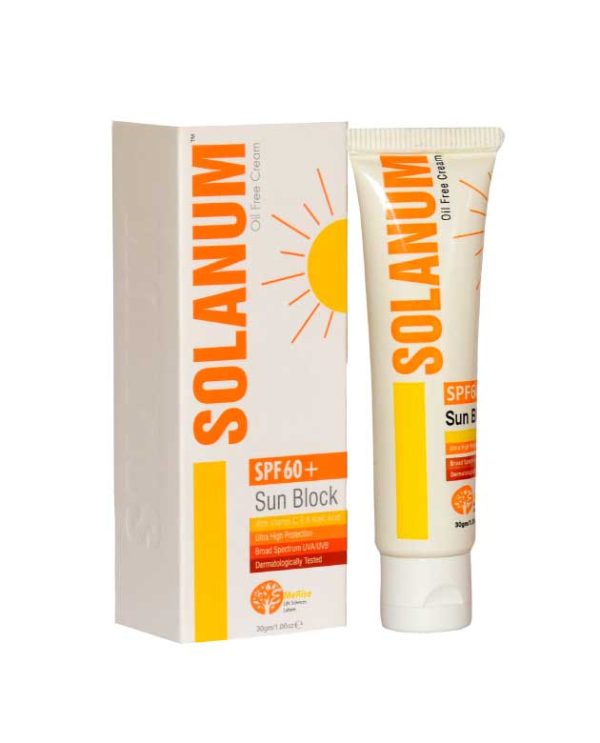 Solanum Sunblock SPF 60 – Best Sunblock for All type of Skin, UVA/UVB Protection & Hyperpigmentation Control