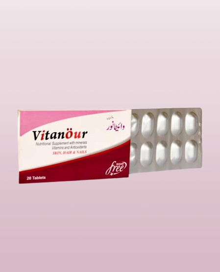 Buy Vitanour Hair Nutrition Tablets – Advanced Support for Hair, Skin & Nails