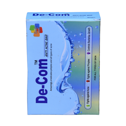 De Com Bar Face & Body Care Soap – Best Anti Acne Soap in Pakistan