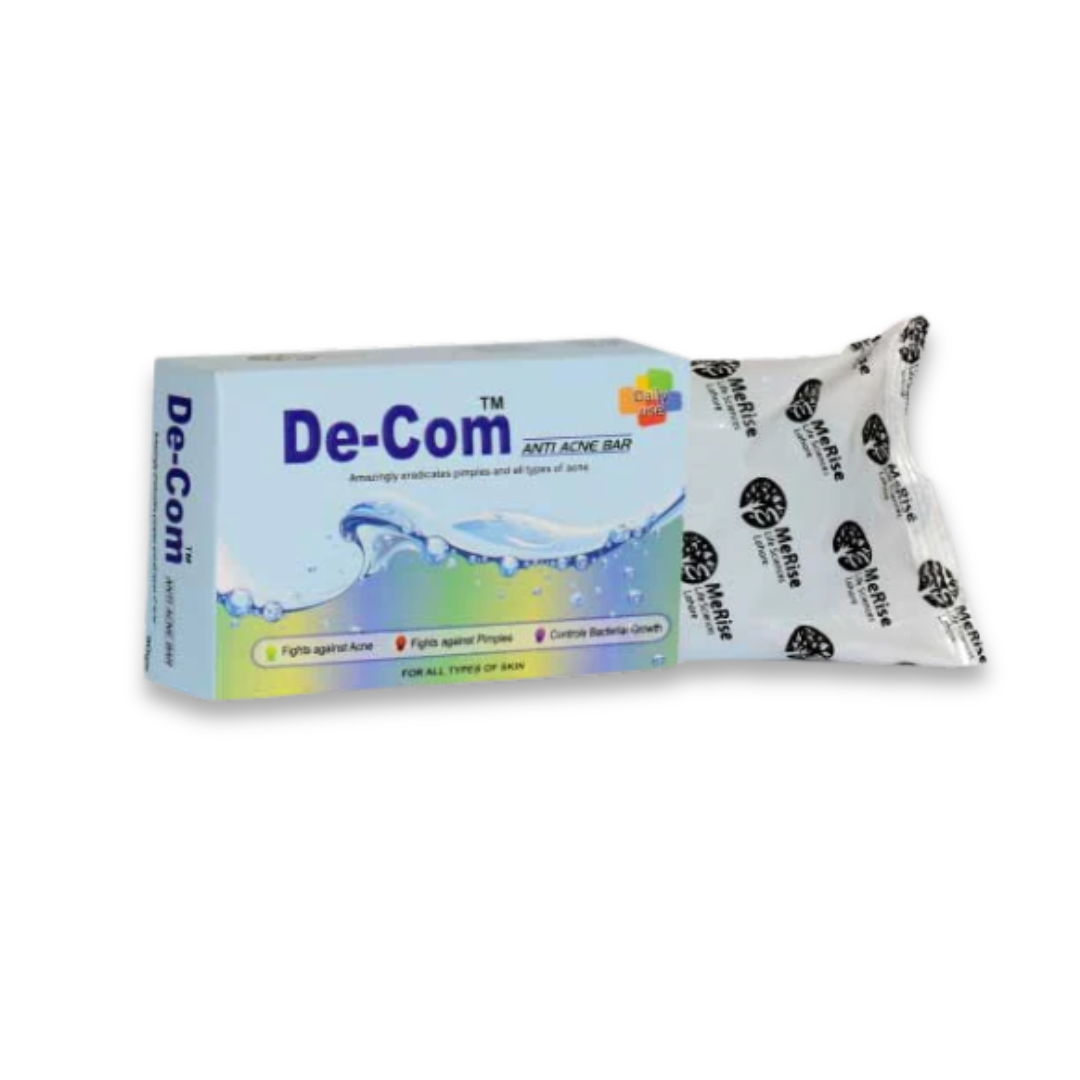 De Com Bar Face & Body Care Soap – Best Anti Acne Soap in Pakistan
