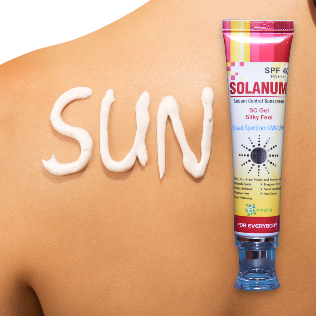Solanum SC Gel SPF 40 is the best sunblock in Pakistan