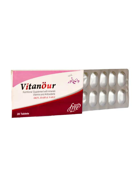 Buy Vitanour Hair Nutrition Tablets – Advanced Support for Hair, Skin & Nails